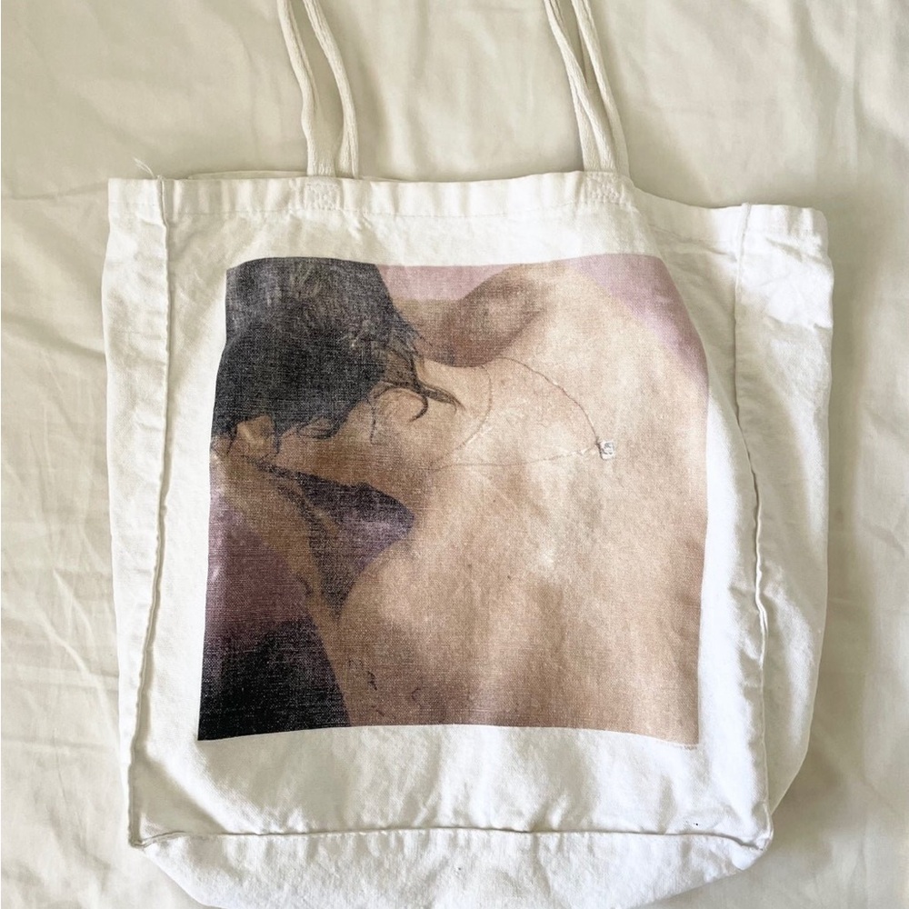 RARE AUTHENTIC 2017 harry styles merch self-titled tote bag